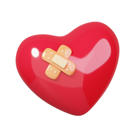 Lesión cardiaca  3D Icon