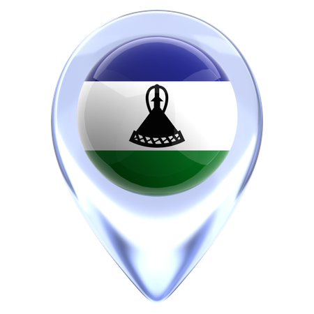 Lesotho  3D Icon