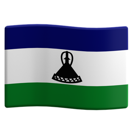 Lesotho  3D Icon