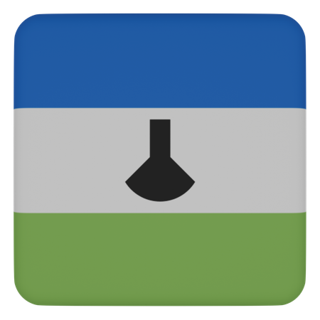 Lesotho  3D Icon