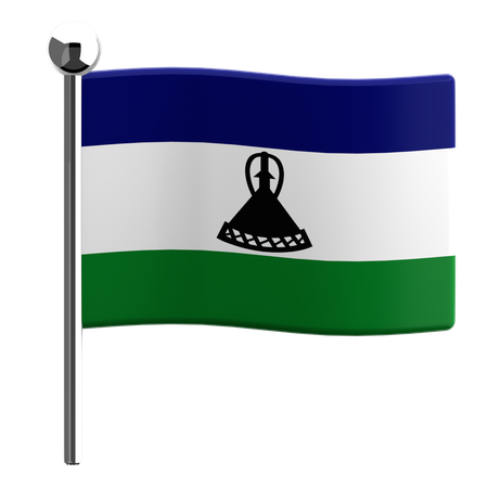 Lesotho  3D Icon