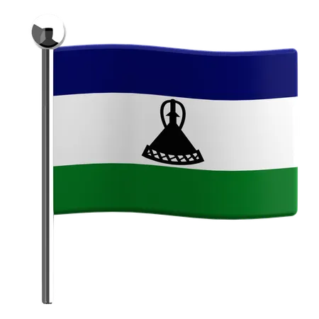 Lesotho  3D Icon