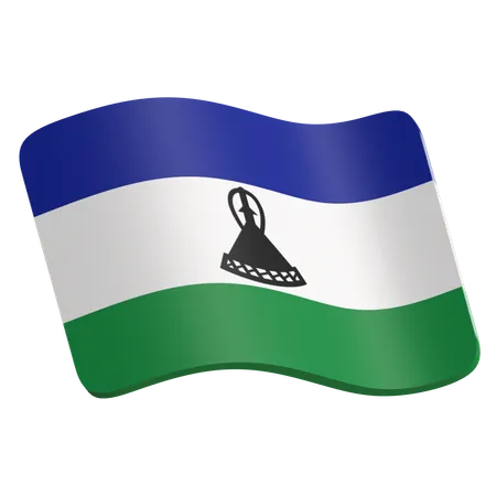 Lesotho  3D Icon