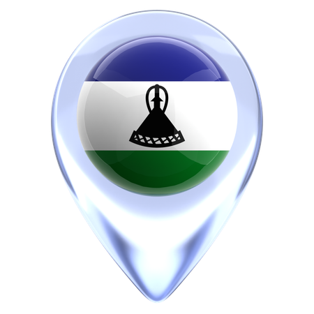 Lesotho  3D Icon