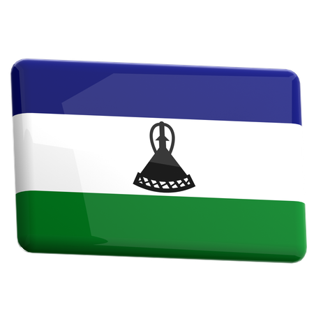 Lesotho  3D Icon