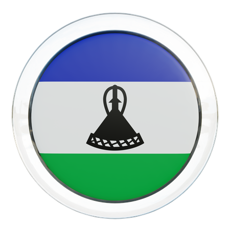 Lesotho Flag  3D Flag