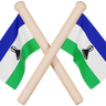 lesotho flag emoji 3d