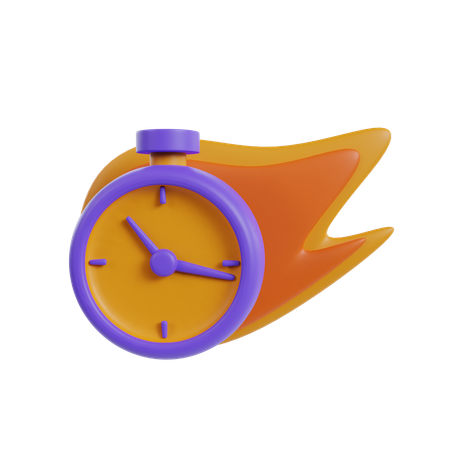 Less Time  3D Icon
