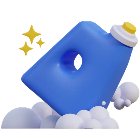 Lessive  3D Icon