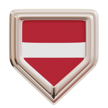 Letonia  3D Icon