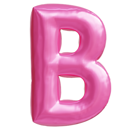 Letra b  3D Icon