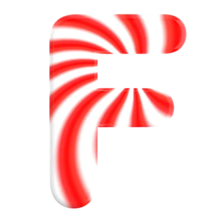 Letra f  3D Icon