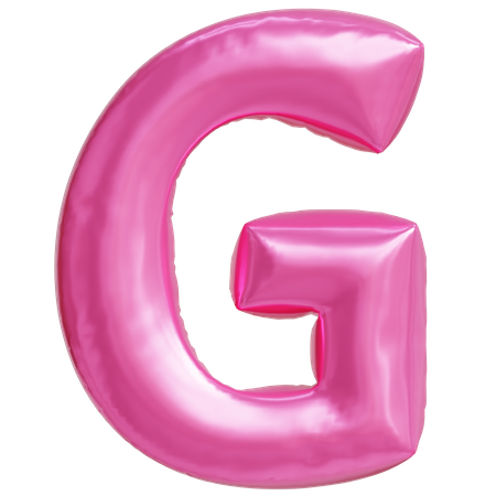 Letra g  3D Icon