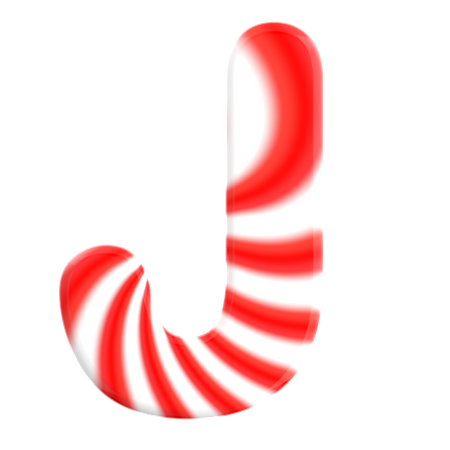 Letra j  3D Icon