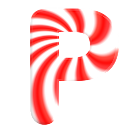 Letra p  3D Icon