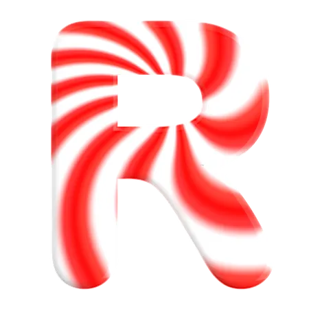 Letra r  3D Icon