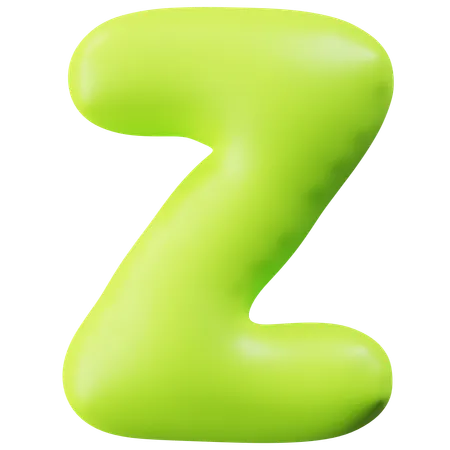 Letra z  3D Icon