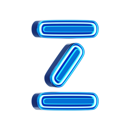 Letra z  3D Icon