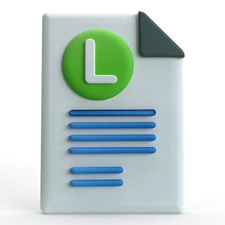 편지  3D Icon