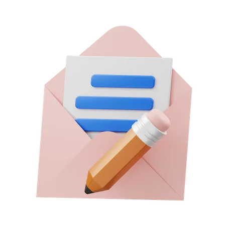 Letter  3D Icon