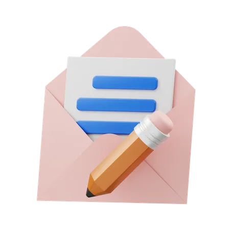 Letter  3D Icon