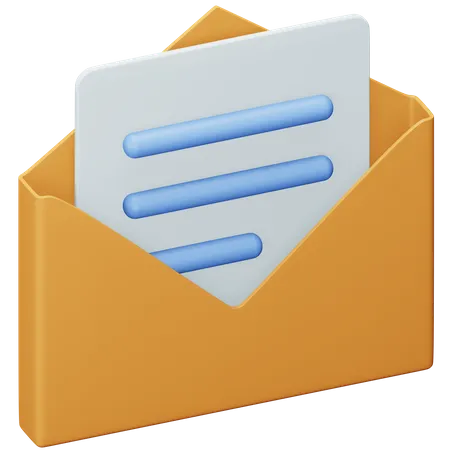 Letter  3D Icon