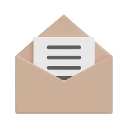 Letter  3D Icon