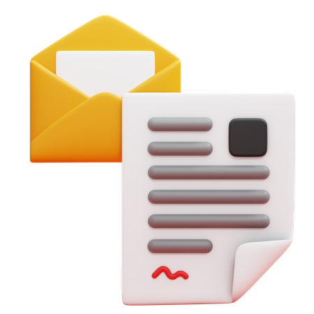 LETTER  3D Icon