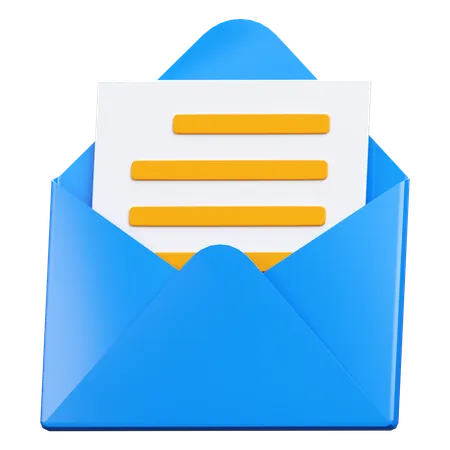 Letter  3D Icon