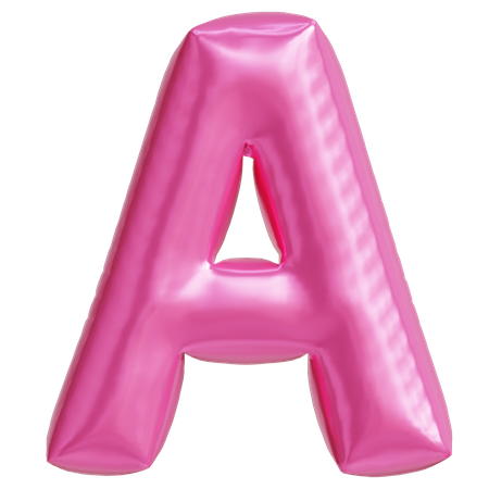 Letter A  3D Icon