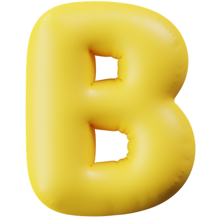 Letter B  3D Icon