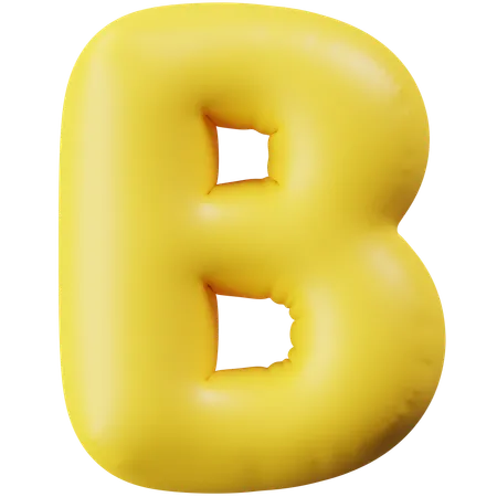 Letter B  3D Icon