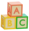 LETTER BLOCK A B C