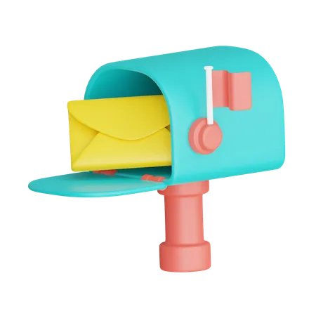 Letter Box  3D Icon