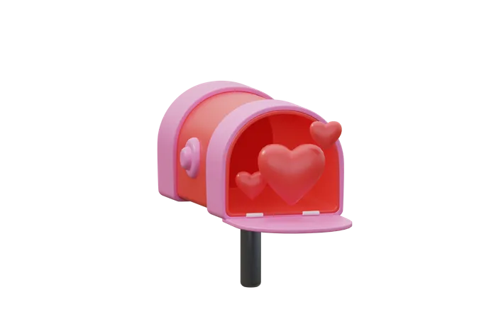 Letter Box  3D Icon