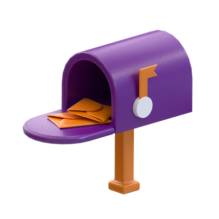 Letter Box  3D Icon