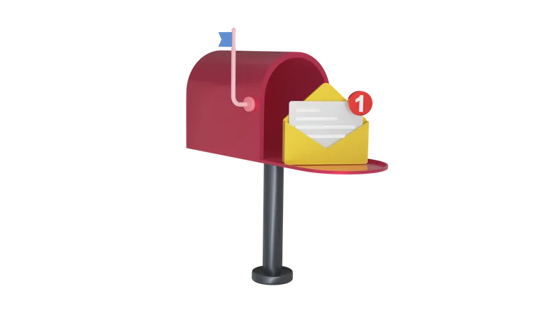 Letter Box  3D Icon