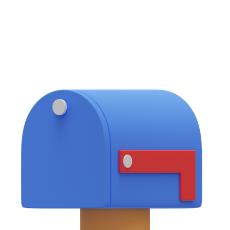 Letter Box  3D Illustration