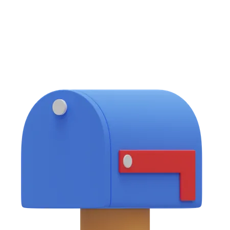 Letter Box  3D Illustration