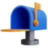letter-box 3d logo