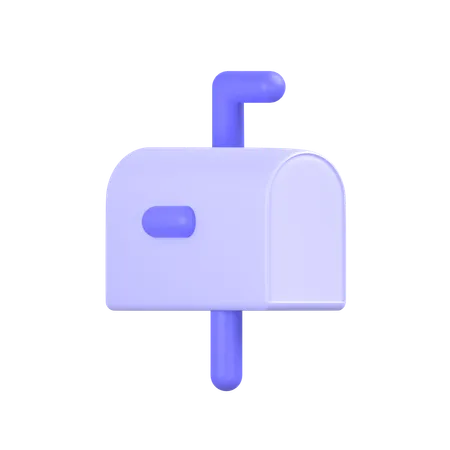 Letter-box 3D Icon
