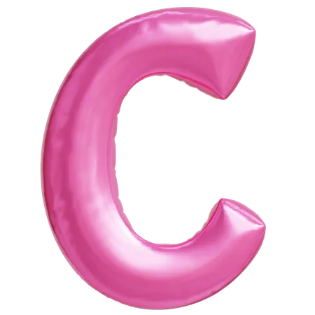 Letter C  3D Icon