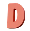 Letter D