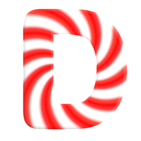 Letter D  3D Icon