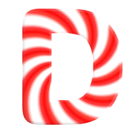 Letter D  3D Icon