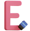 Letter E