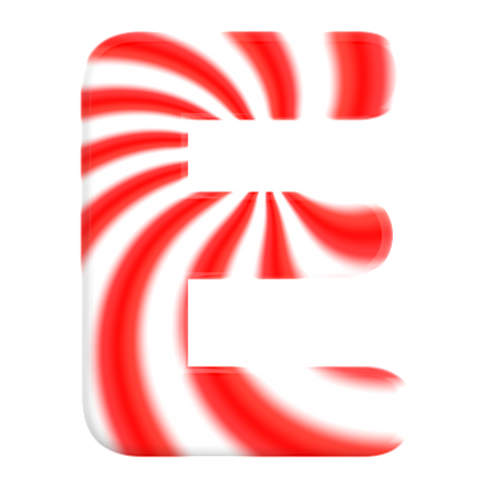 Letter E  3D Icon