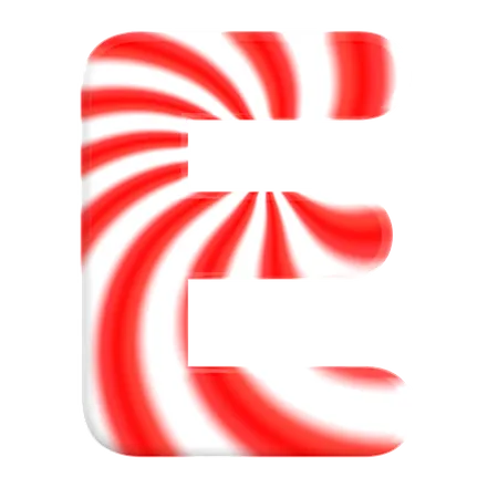 Letter E  3D Icon