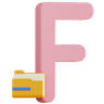 letter f 3d