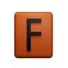 graphics of letter f